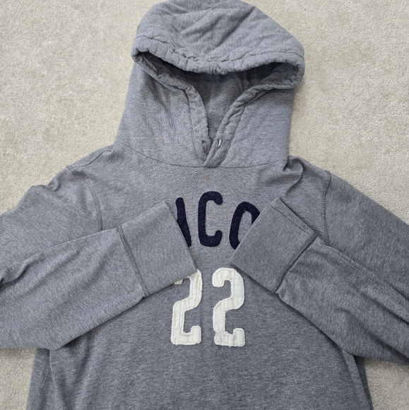 HOLLISTER Women's Long Sleeve Gray Hoodie Size Medium - Picture 5 of 7